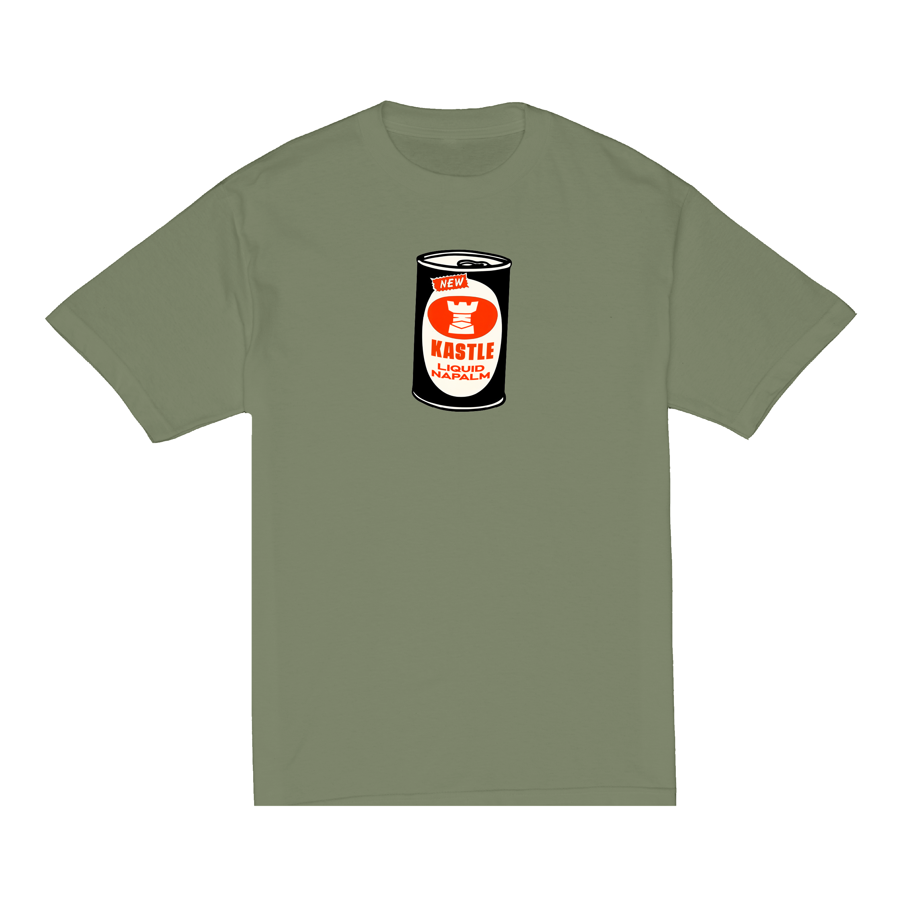 Kastle Napalm Tee - OD Green