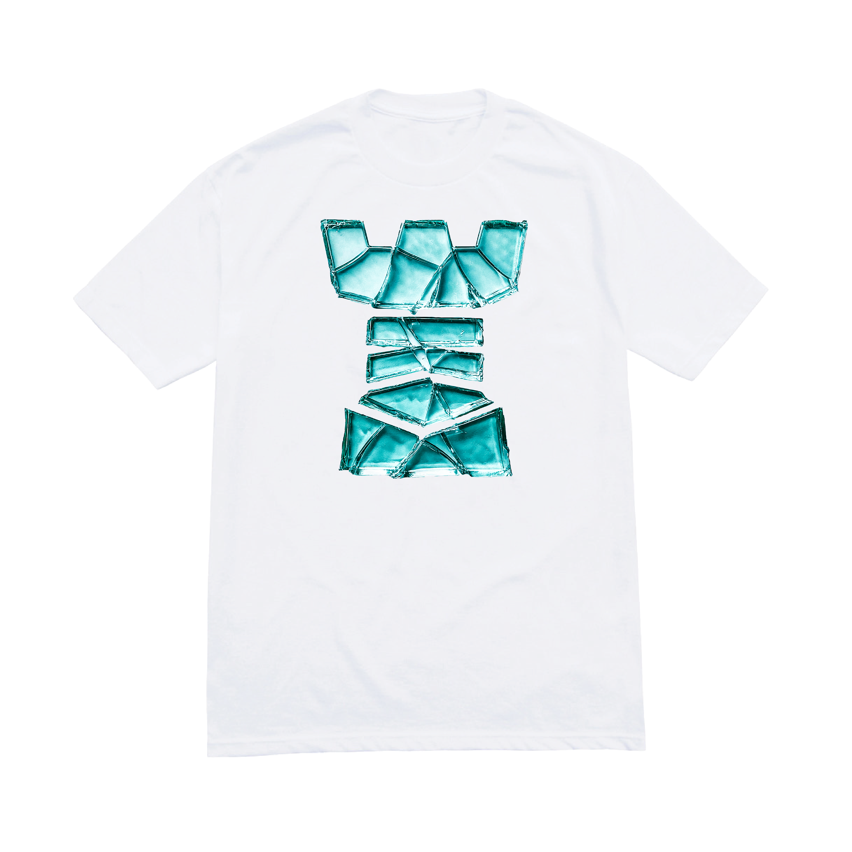 Kastle Shatter Tee - White