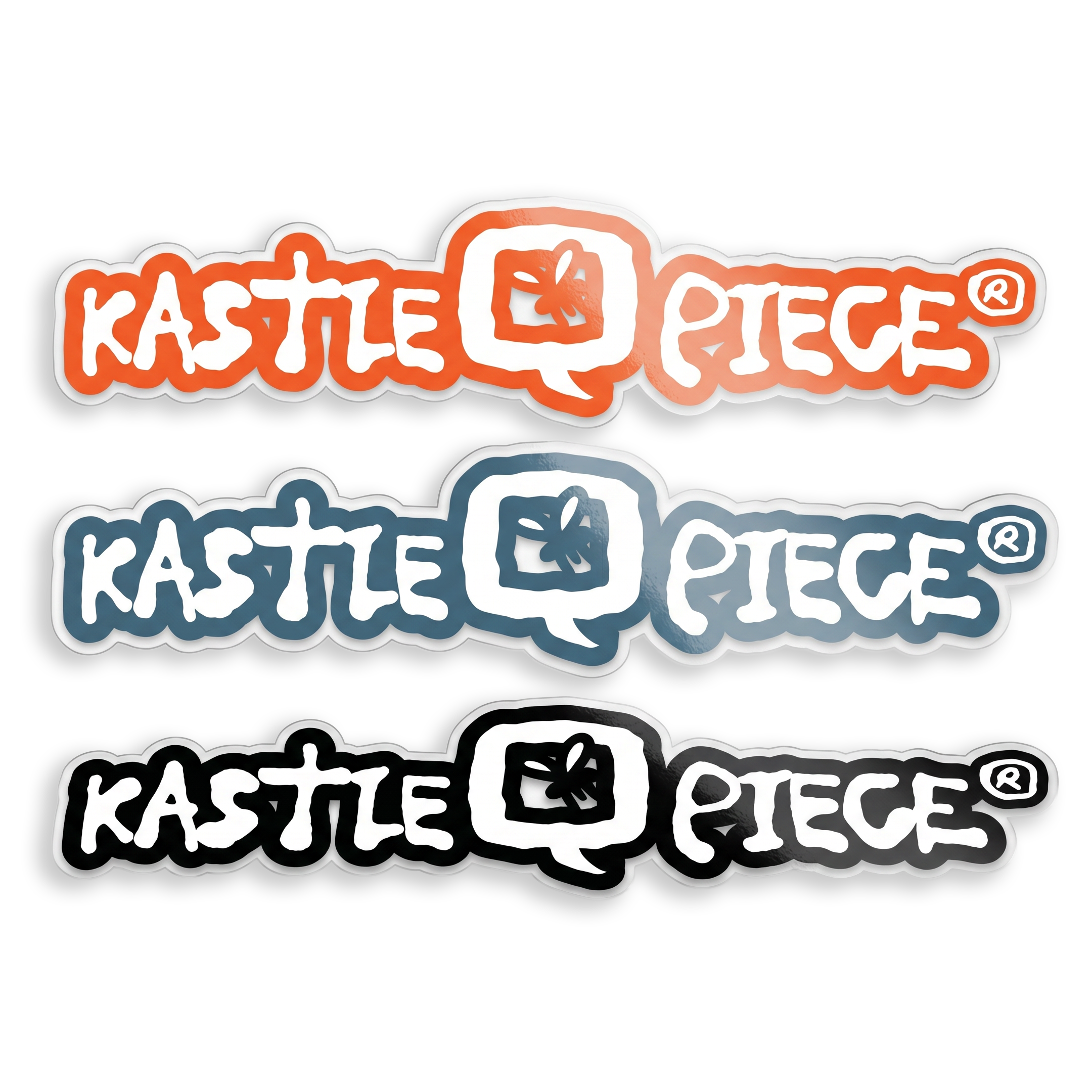 Q x Kastle x Piece Sticker Pack