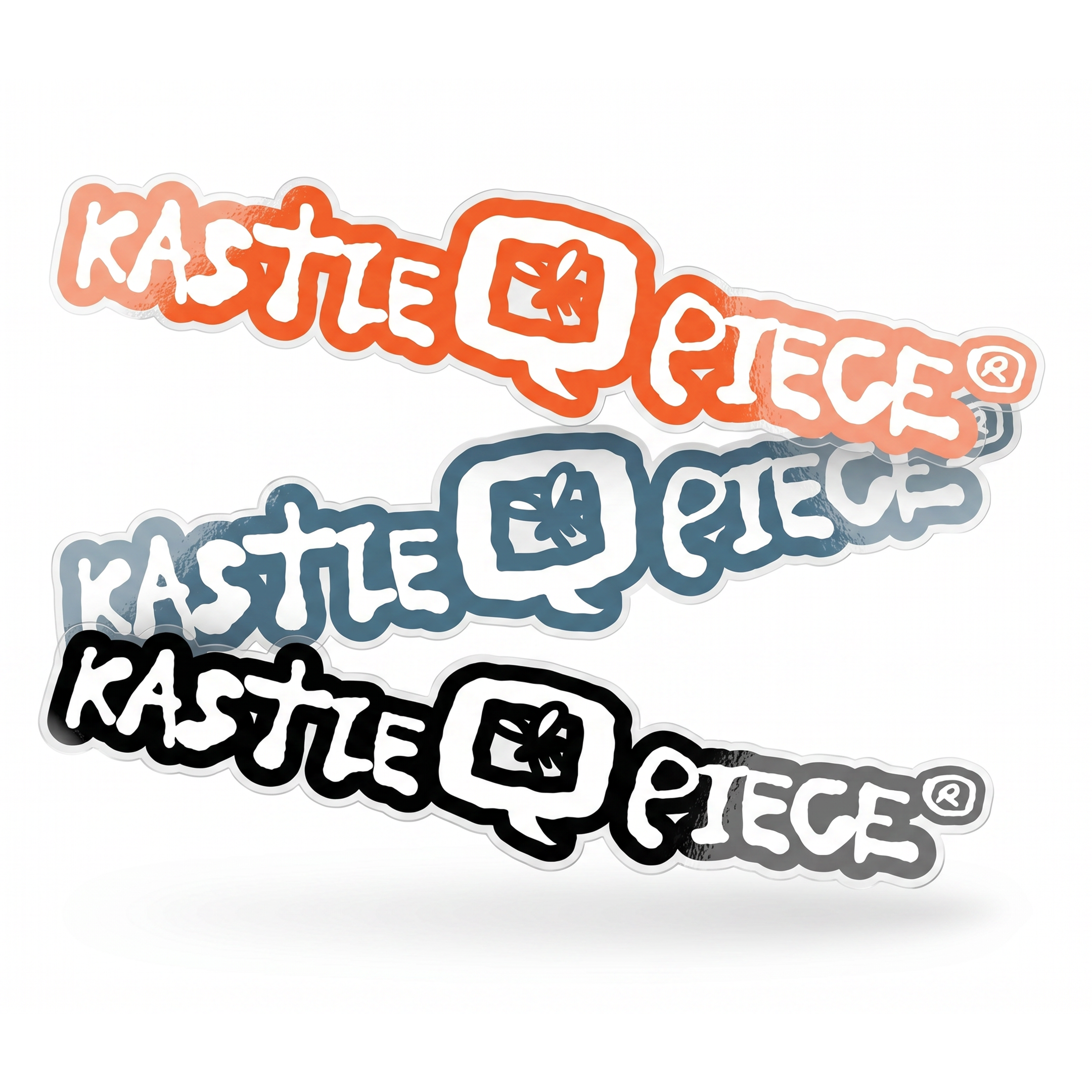 Q x Kastle x Piece Sticker Pack