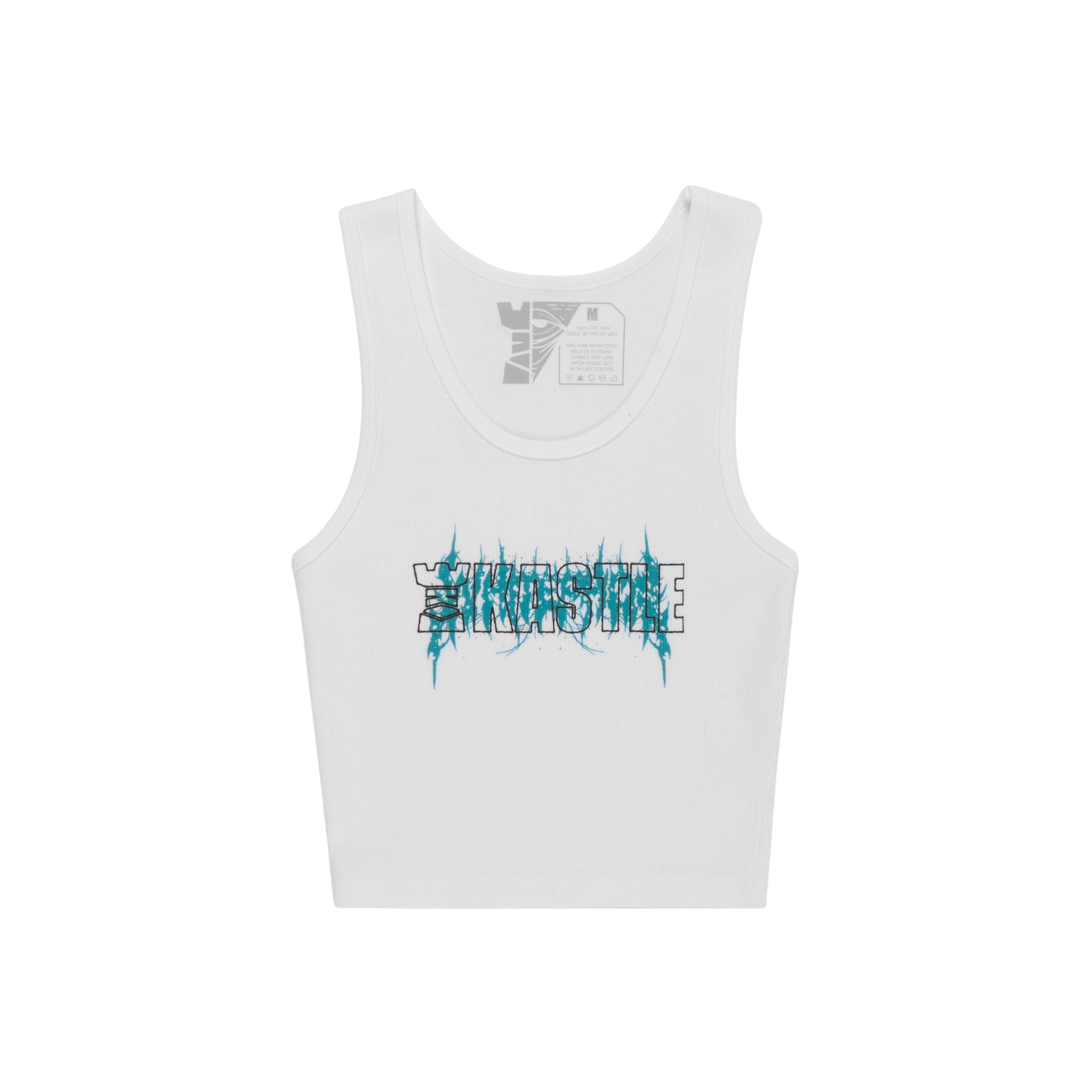 WHITEPHOS X KASTLE Stacked Logo Women's Crop Tank
