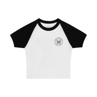 WHITEPHOS x KASTLE Chateau de Mort Women's Baby Rib Raglan