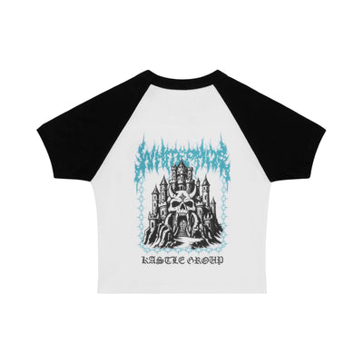 WHITEPHOS x KASTLE Chateau de Mort Women's Baby Rib Raglan