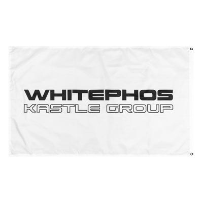 WHITEPHOS x KASTLE Double-Sided Flag