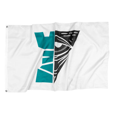 WHITEPHOS x KASTLE Double-Sided Flag
