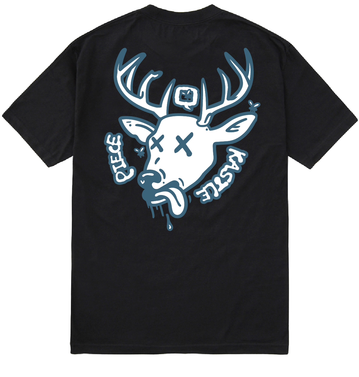 Buck The World Tee - Black