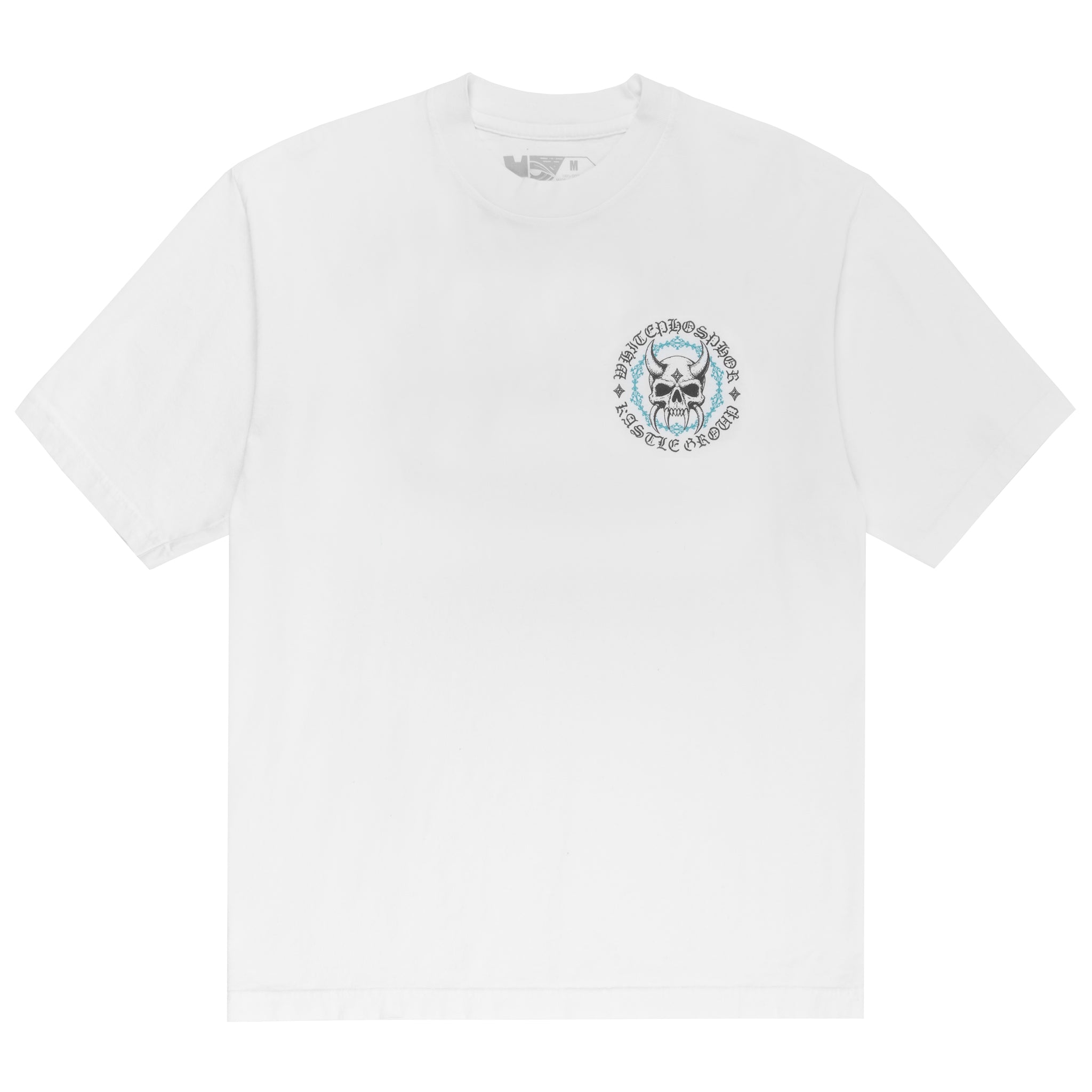 WHITEPHOS x KASTLE Chateau de Mort Tee - White