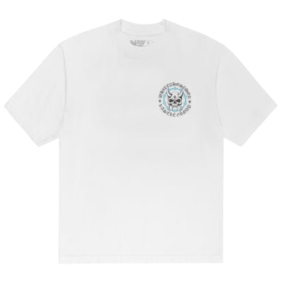 WHITEPHOS x KASTLE Chateau de Mort Tee - White