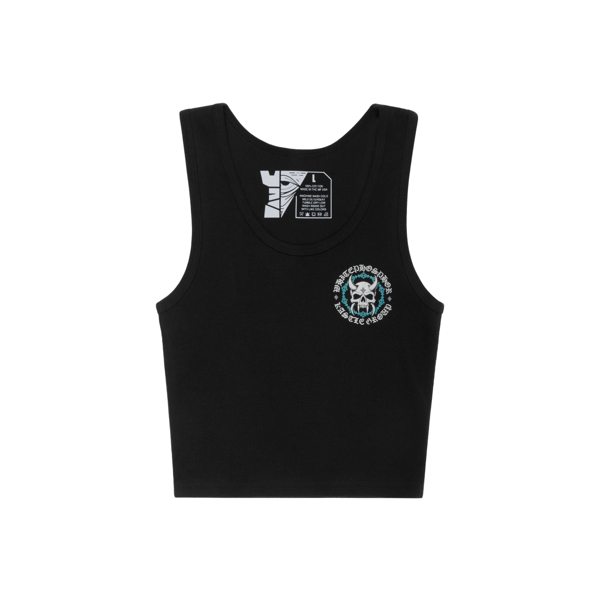 WHITEPHOS x KASTLE Chateau de Mort Women's Crop Tank